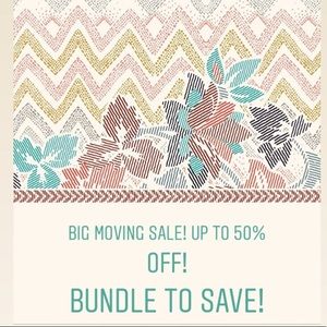 Moving sale!! Up to 50% off!
